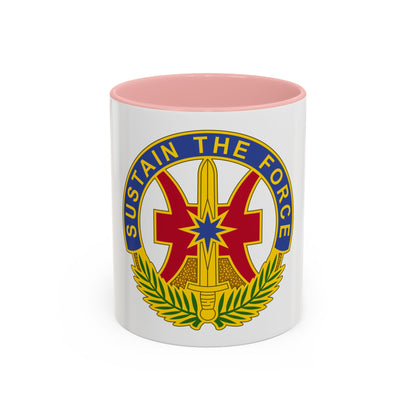 8 Sustainment Command 2 (U.S. Army) Accent Coffee Mug