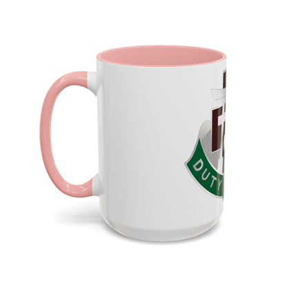74 Field Hospital (U.S. Army) Accent Coffee Mug