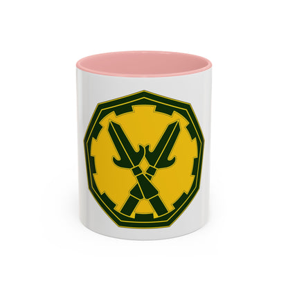 290 Military Police Brigade 3 (U.S. Army) Accent Coffee Mug