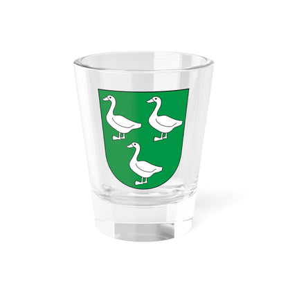 Gänsbrunnen-blazon (Switzerland) (Coat of Arms) Shot Glass 1.5oz