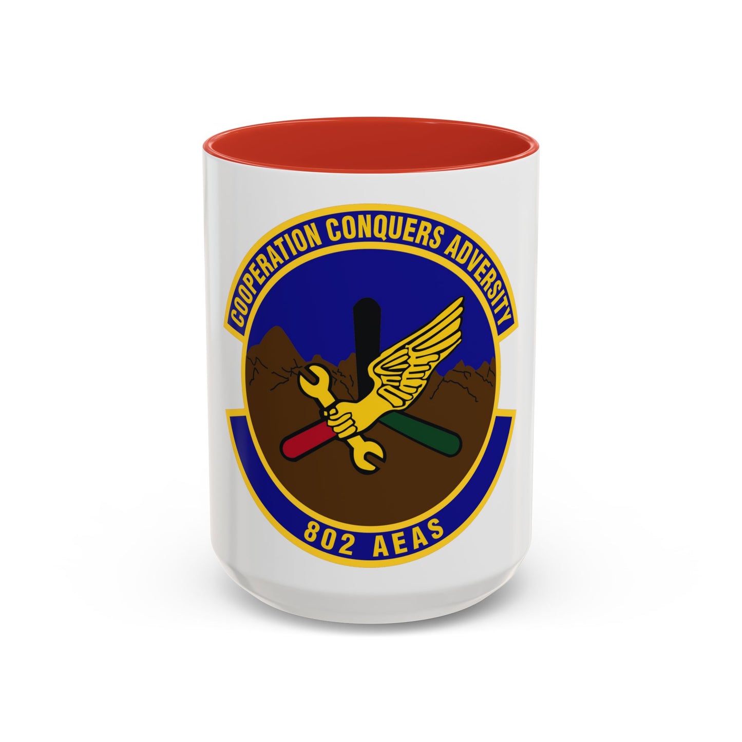 802d Air Expeditionary Advisory Squadron (U.S. Air Force) Accent Coffee Mug