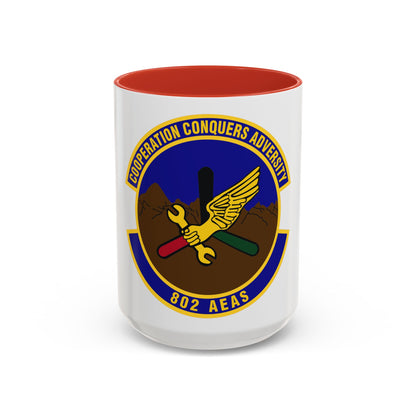 802d Air Expeditionary Advisory Squadron (U.S. Air Force) Accent Coffee Mug