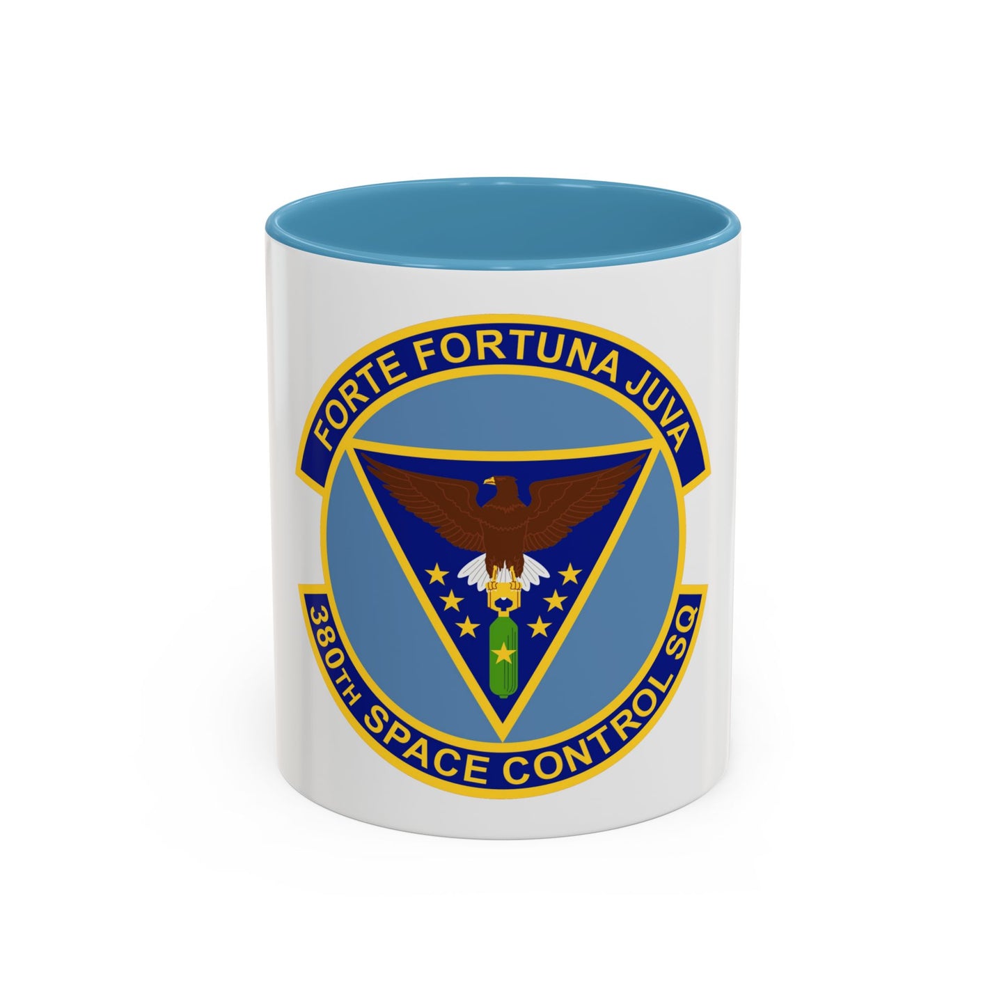 380th Space Control Squadron (U.S. Air Force) Accent Coffee Mug