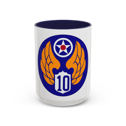 10 Air Force (U.S. Army) Accent Coffee Mug