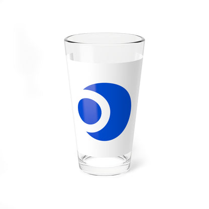 Flag of Oseto Nagasaki 1965-2005 (Japan) Pint Glass 16oz