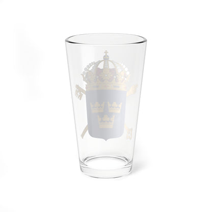 Ekobrottsmyndigheten vapen bra (Sweden) (Coat of Arms) Pint Glass 16oz