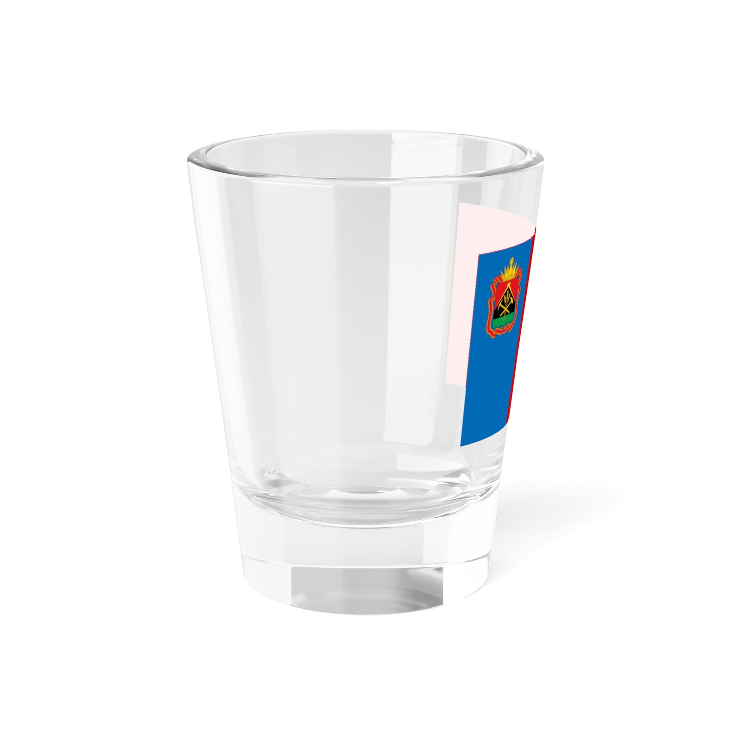 Flag of Kemerovo Oblast Russia - Shot Glass 1.5oz