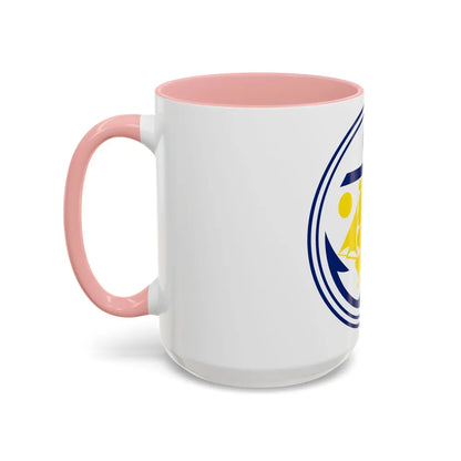 Seal of Anchorage Alaska - Accent Coffee Mug-Go Mug Yourself