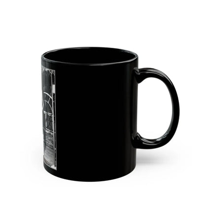 Julie Ege #91 (Vintage Female Icon) Black Coffee Mug-Go Mug Yourself