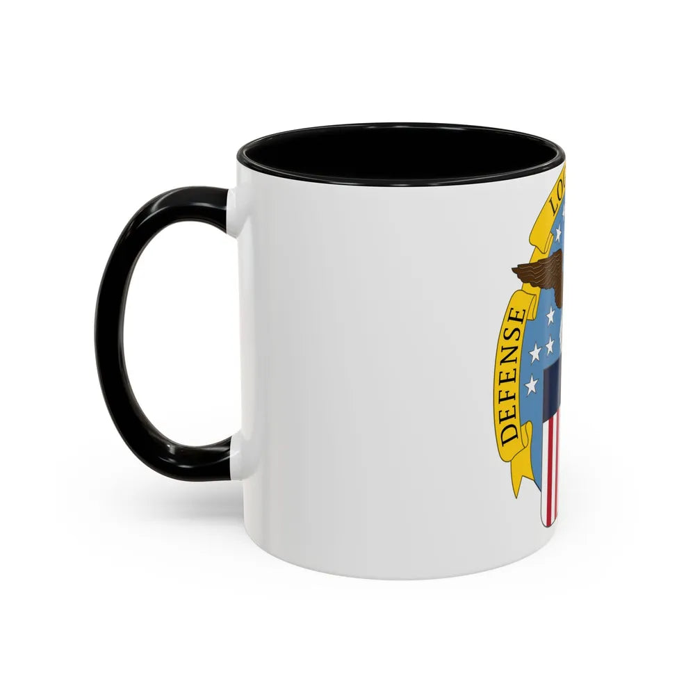 Defense Logistics Agency (U.S. Army) Accent Coffee Mug-Go Mug Yourself