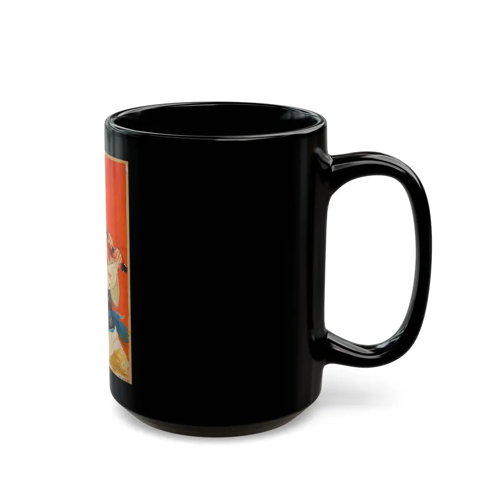 Five story illustrations (3) - Black Coffee Mug-Go Mug Yourself