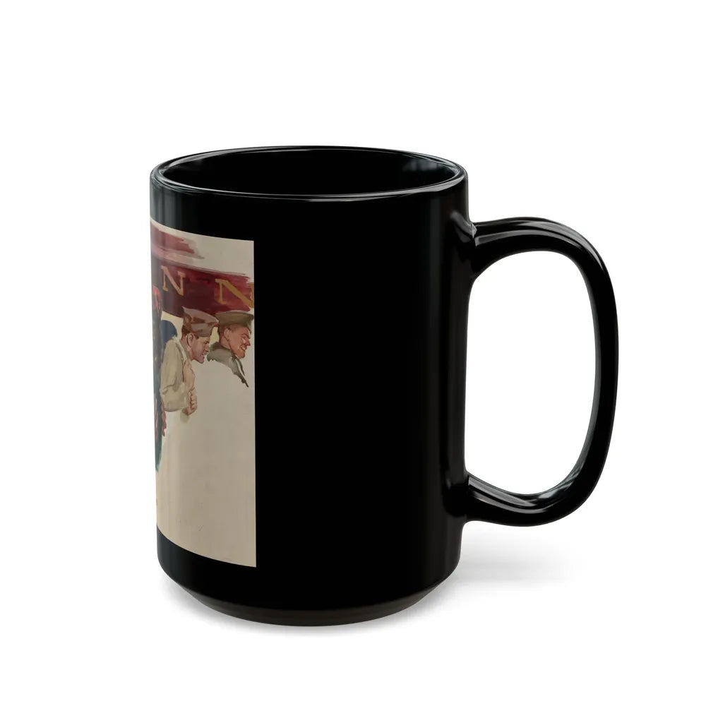 Embrace - Black Coffee Mug-Go Mug Yourself