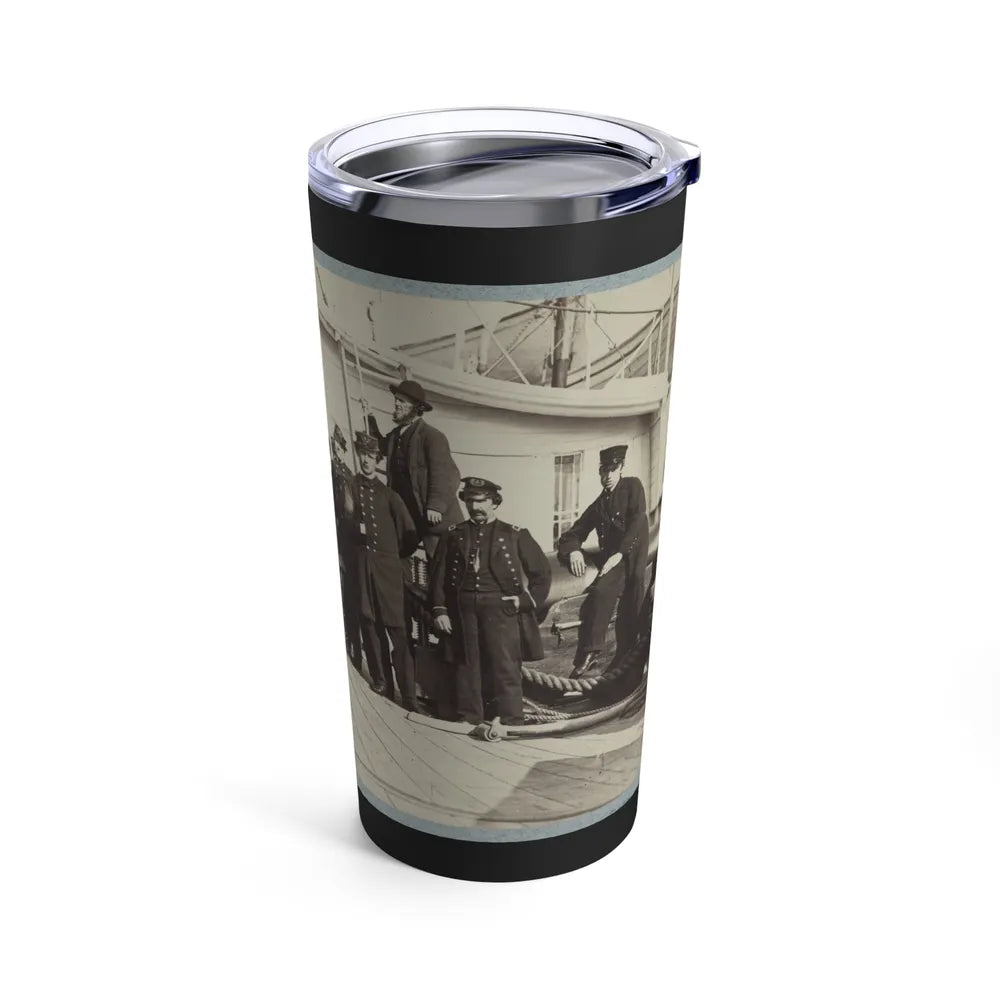 Navy Crewmen On The Deck Of A Ship (U.S. Civil War) Tumbler 20oz-Go Mug Yourself