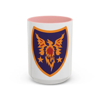 Reserve Aviation Command (U.S. Army) Accent Coffee Mug-15oz-Pink-Go Mug Yourself