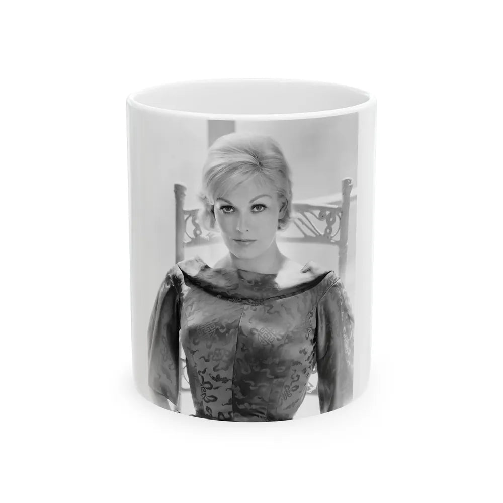 Kim Novak #272 (Vintage Female Icon) White Coffee Mug-11oz-Go Mug Yourself