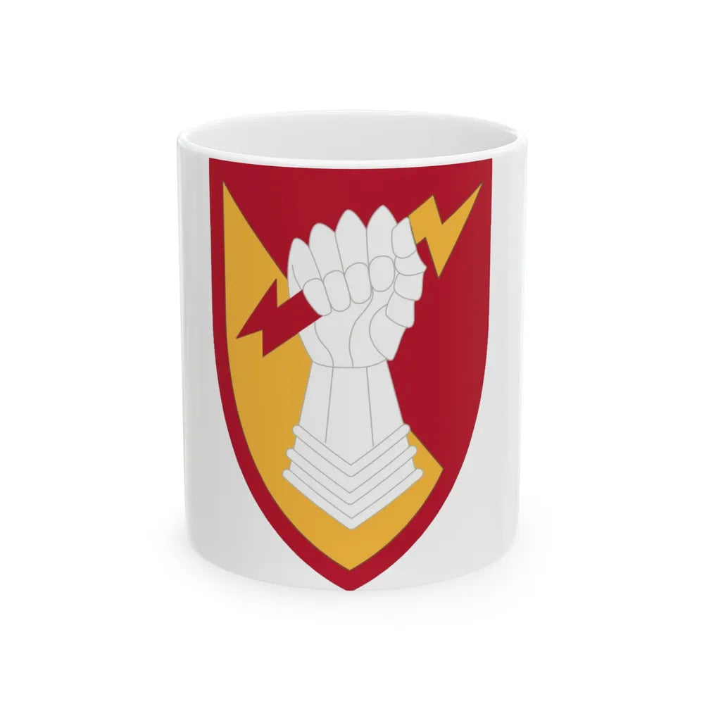 38th Air Defense Artillery Brigade (U.S. Army) White Coffee Mug-11oz-Go Mug Yourself