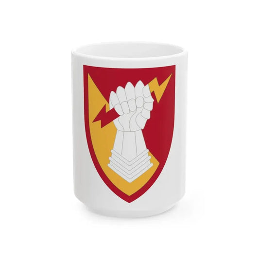 38th Air Defense Artillery Brigade (U.S. Army) White Coffee Mug 15oz - Go Mug Yourself
