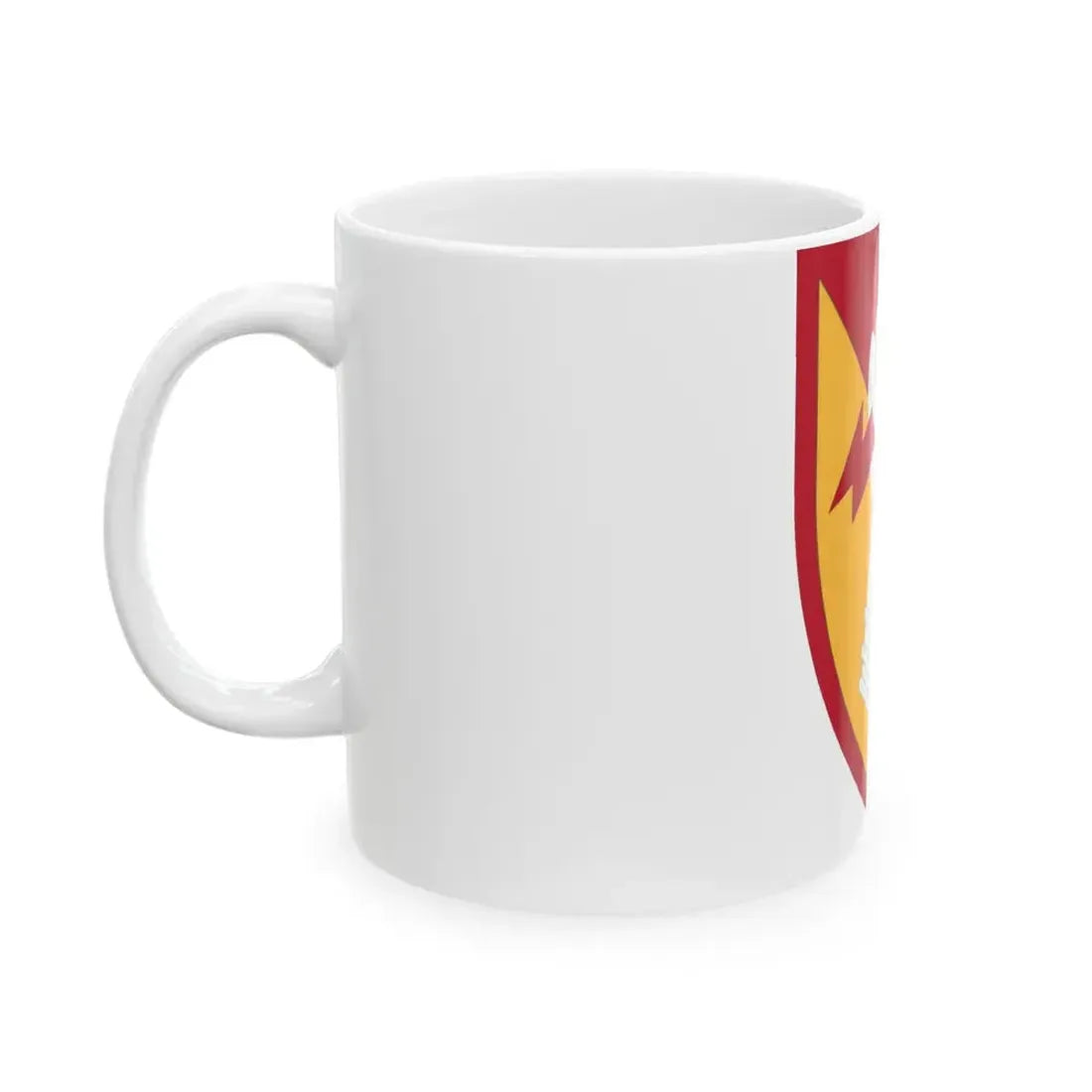 38th Air Defense Artillery Brigade (U.S. Army) White Coffee Mug - Go Mug Yourself