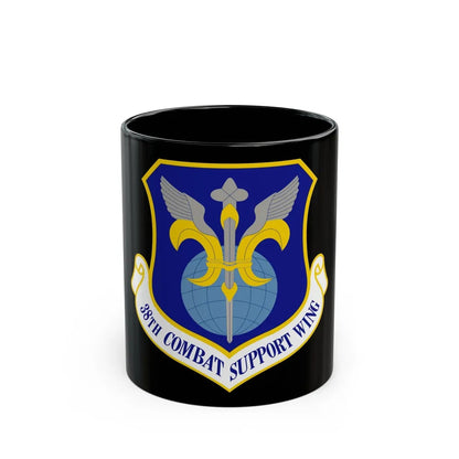 38th Combat Support Wing (U.S. Air Force) Black Coffee Mug-11oz-Go Mug Yourself