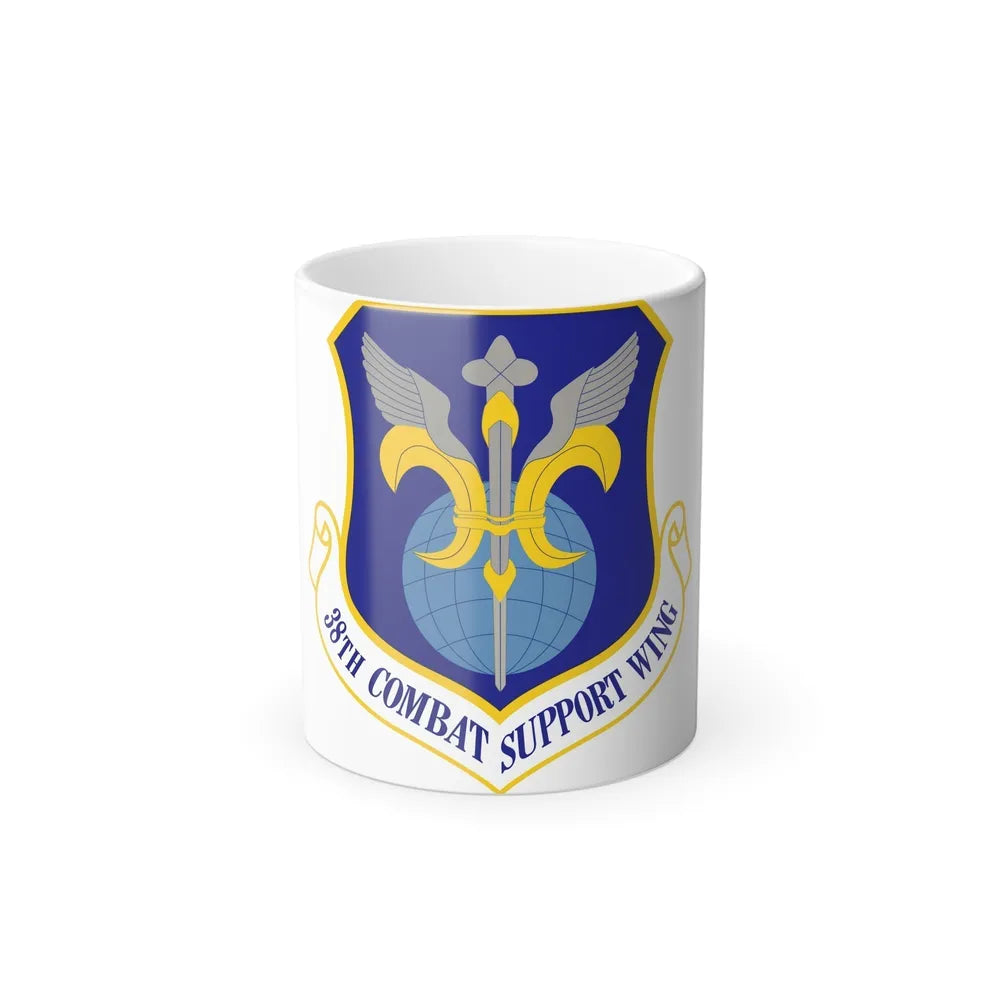 38th Combat Support Wing (U.S. Air Force) Color Changing Coffee Mug-11oz-Go Mug Yourself