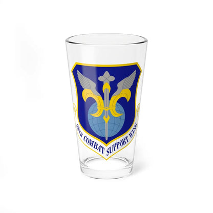 38th Combat Support Wing (U.S. Air Force) Pint Glass 16oz-16oz-Go Mug Yourself