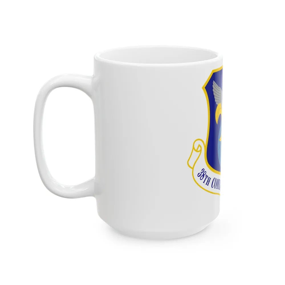 38th Combat Support Wing (U.S. Air Force) White Coffee Mug-Go Mug Yourself