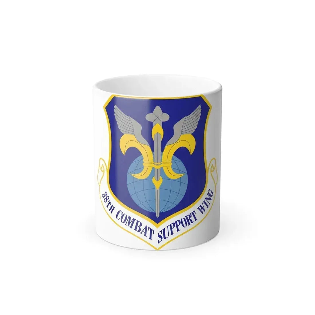 38th Combat Support Wing (U.S. Air Force) Color Changing Coffee Mug 11oz - Go Mug Yourself