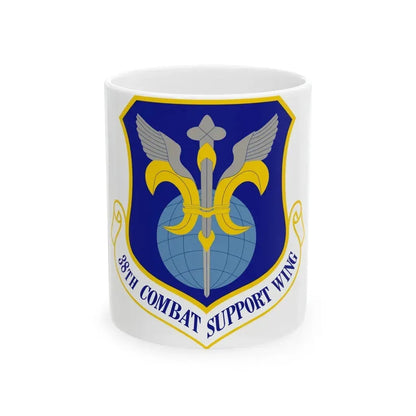 38th Combat Support Wing (U.S. Air Force) White Coffee Mug 11oz - Go Mug Yourself