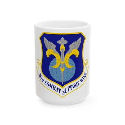 38th Combat Support Wing (U.S. Air Force) White Coffee Mug 15oz - Go Mug Yourself