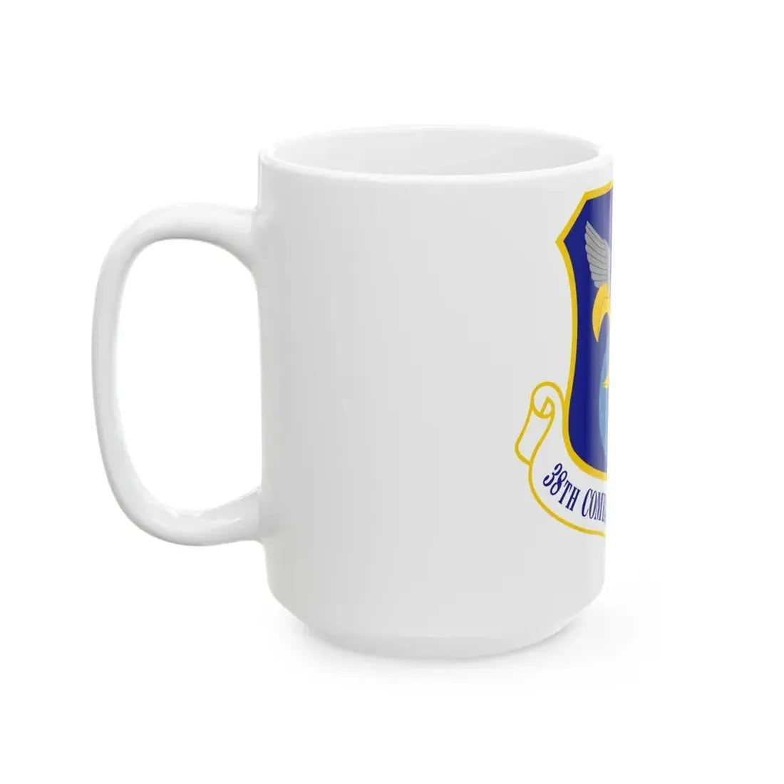38th Combat Support Wing (U.S. Air Force) White Coffee Mug - Go Mug Yourself