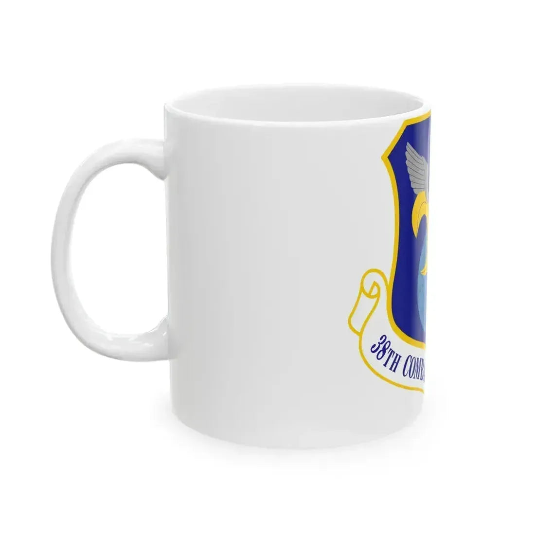 38th Combat Support Wing (U.S. Air Force) White Coffee Mug - Go Mug Yourself