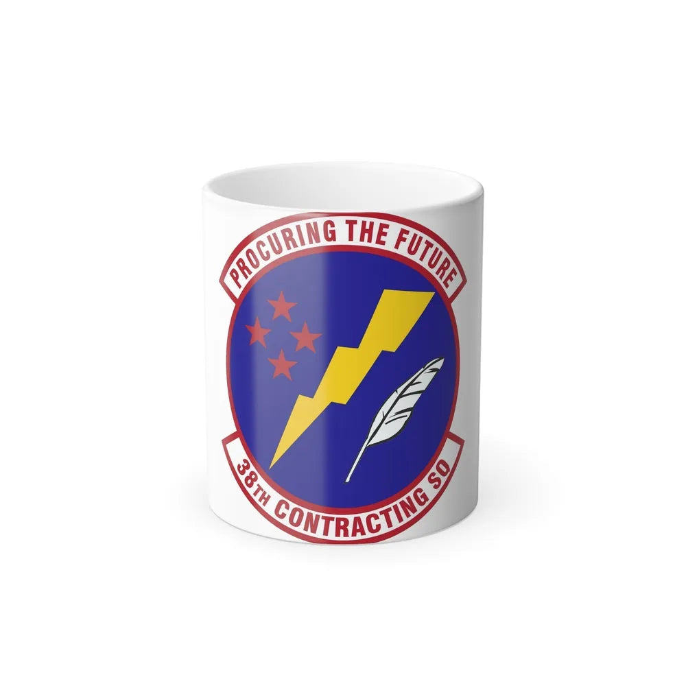 38th Contracting Squadron (U.S. Air Force) Color Changing Coffee Mug-11oz-Go Mug Yourself