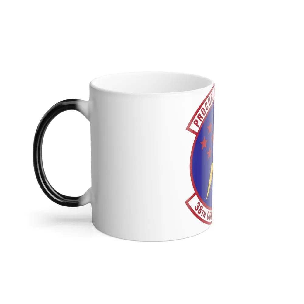 38th Contracting Squadron (U.S. Air Force) Color Changing Coffee Mug-Go Mug Yourself