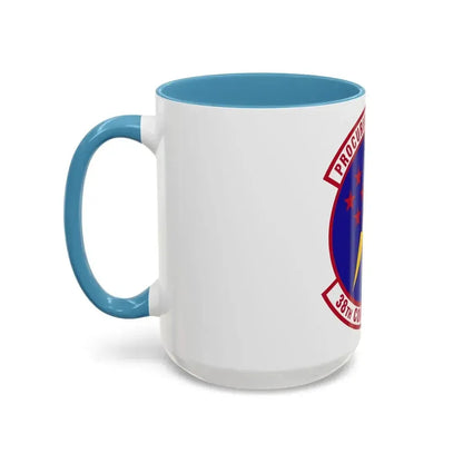 38th Contracting Squadron (U.S. Air Force) Accent Coffee Mug - Go Mug Yourself
