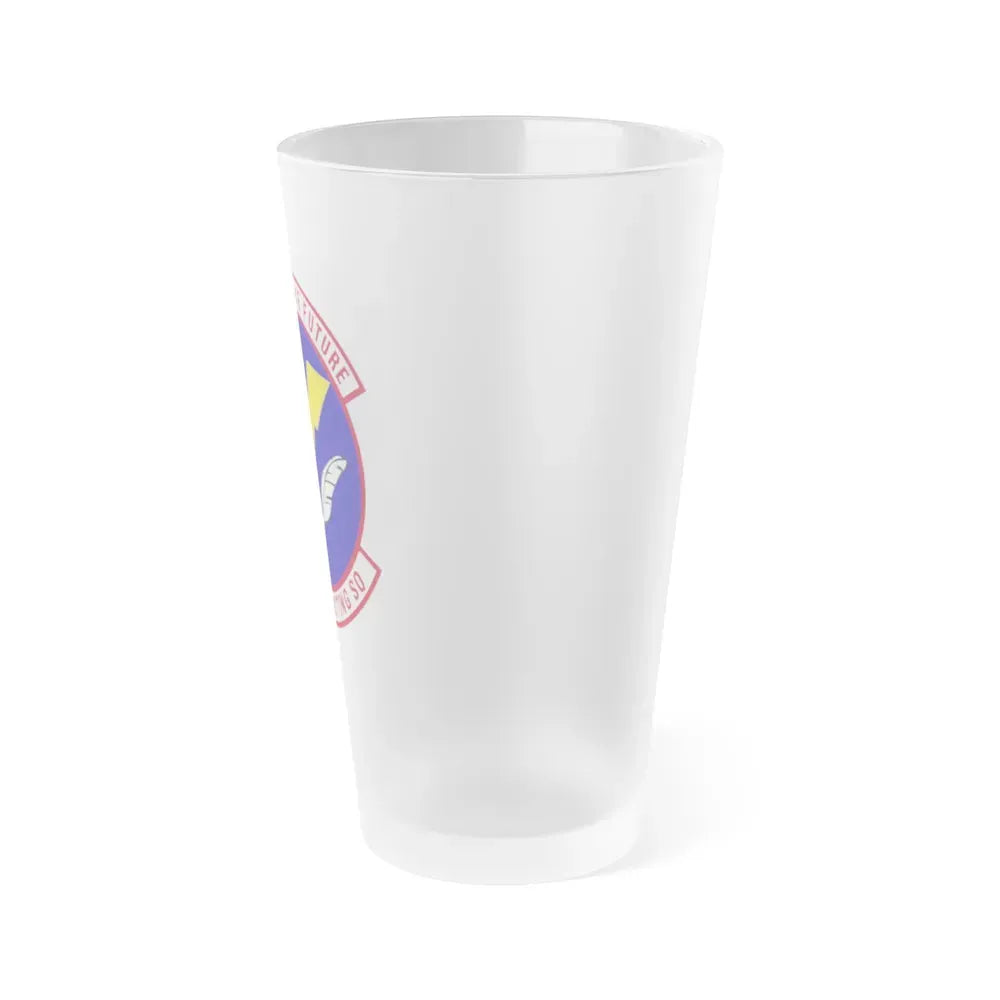 38th Contracting Squadron (U.S. Air Force) Frosted Pint Glass 16oz - Go Mug Yourself