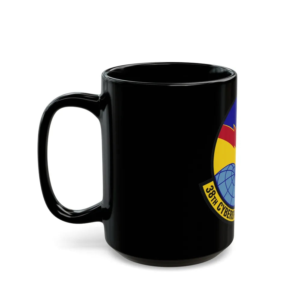 38th Cyberspace Readiness Squadron (U.S. Air Force) Black Coffee Mug-Go Mug Yourself