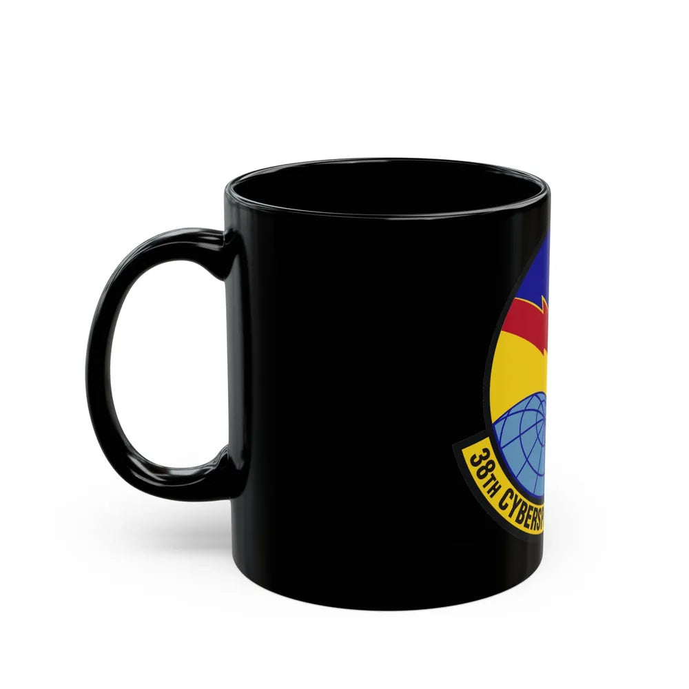 38th Cyberspace Readiness Squadron (U.S. Air Force) Black Coffee Mug-Go Mug Yourself