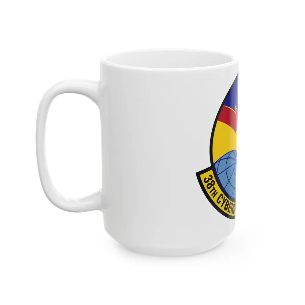 38th Cyberspace Readiness Squadron (U.S. Air Force) White Coffee Mug-Go Mug Yourself