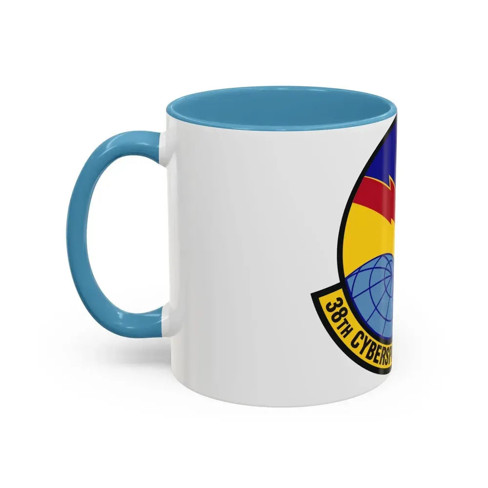 38th Cyberspace Readiness Squadron (U.S. Air Force) Accent Coffee Mug - Go Mug Yourself