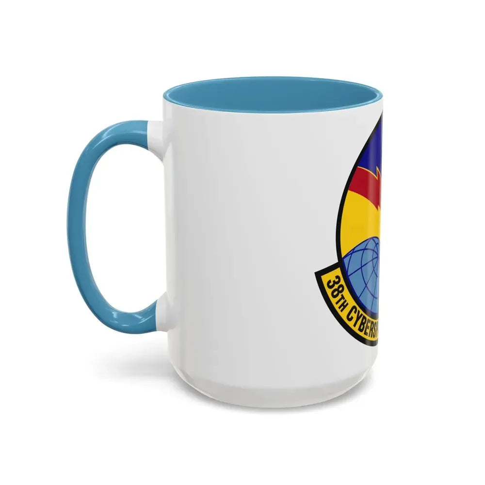 38th Cyberspace Readiness Squadron (U.S. Air Force) Accent Coffee Mug - Go Mug Yourself