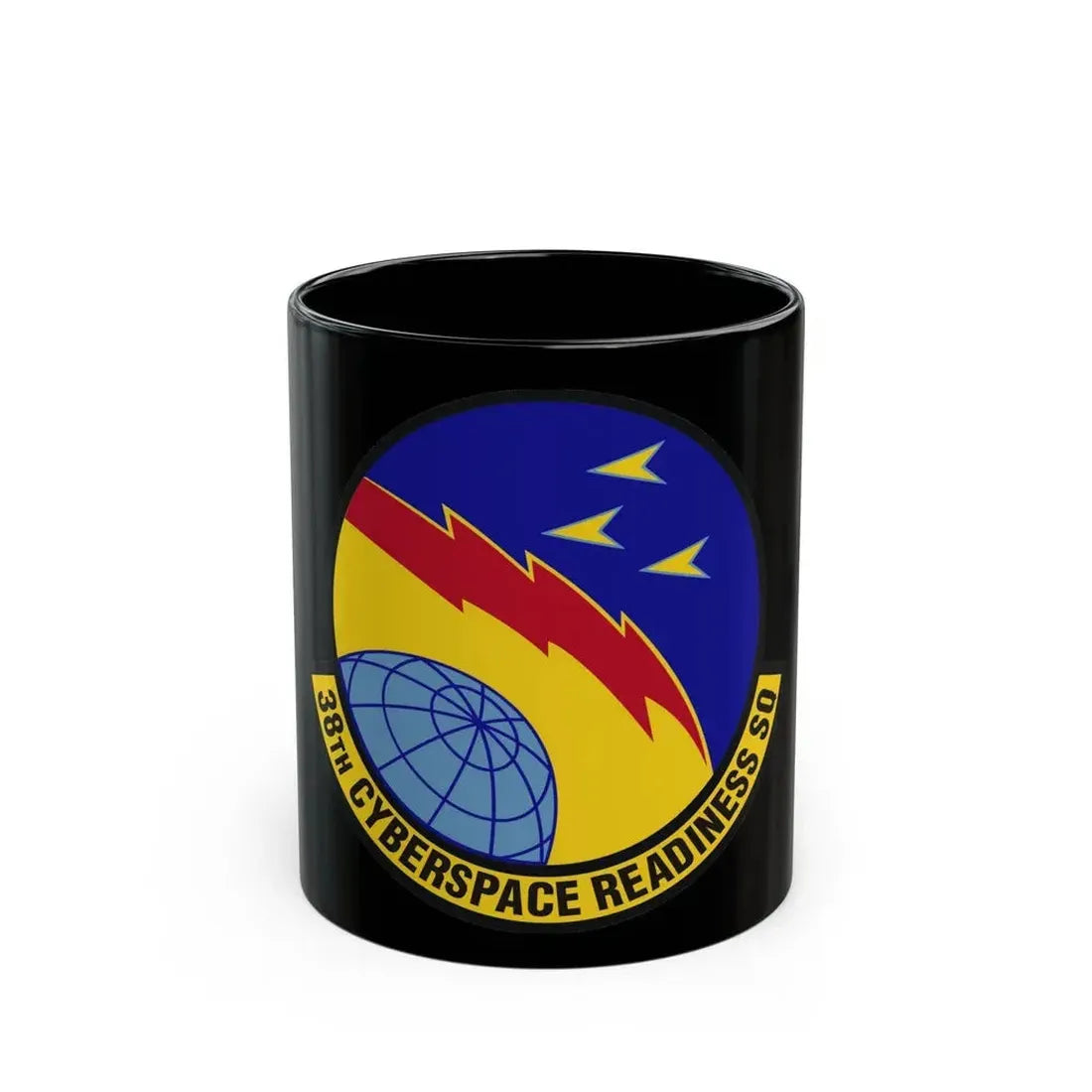 38th Cyberspace Readiness Squadron (U.S. Air Force) Black Coffee Mug 11oz - Go Mug Yourself