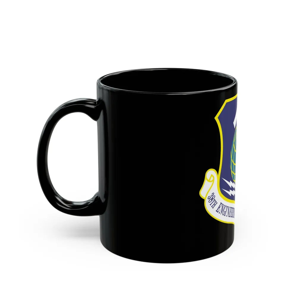 38th Engineering Installation Group (U.S. Air Force) Black Coffee Mug-Go Mug Yourself