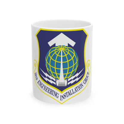 38th Engineering Installation Group (U.S. Air Force) White Coffee Mug-11oz-Go Mug Yourself