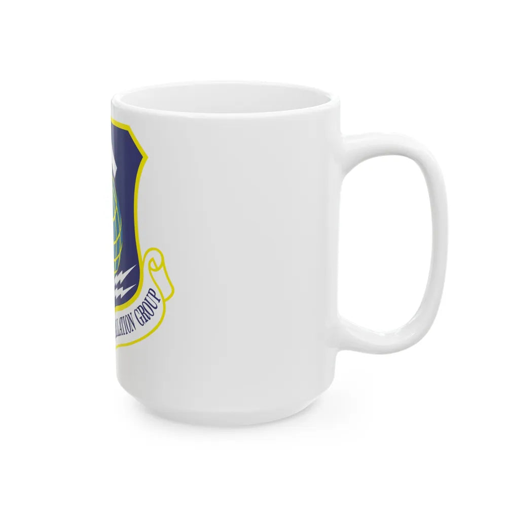 38th Engineering Installation Group (U.S. Air Force) White Coffee Mug-Go Mug Yourself