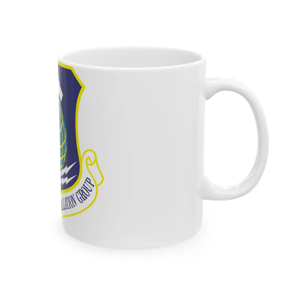 38th Engineering Installation Group (U.S. Air Force) White Coffee Mug-Go Mug Yourself