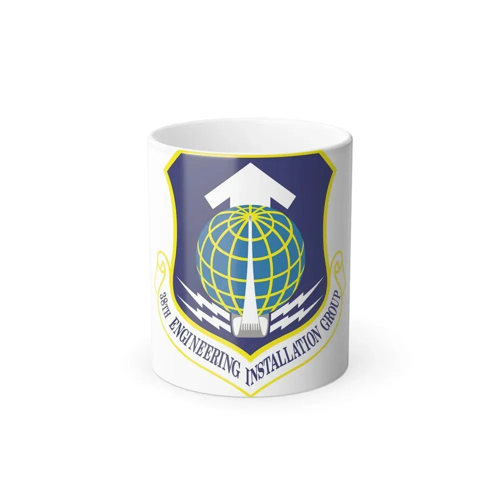 38th Engineering Installation Group (U.S. Air Force) Color Changing Coffee Mug 11oz - Go Mug Yourself
