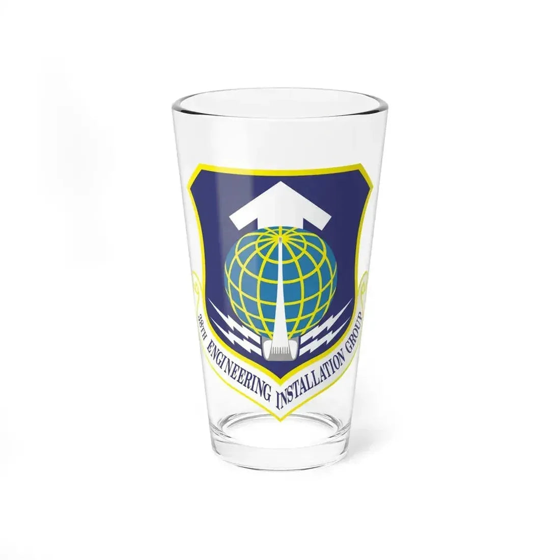 38th Engineering Installation Group (U.S. Air Force) Pint Glass 16oz 16oz - Go Mug Yourself