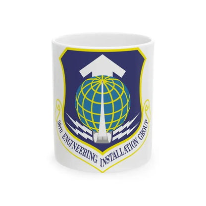 38th Engineering Installation Group (U.S. Air Force) White Coffee Mug 11oz - Go Mug Yourself