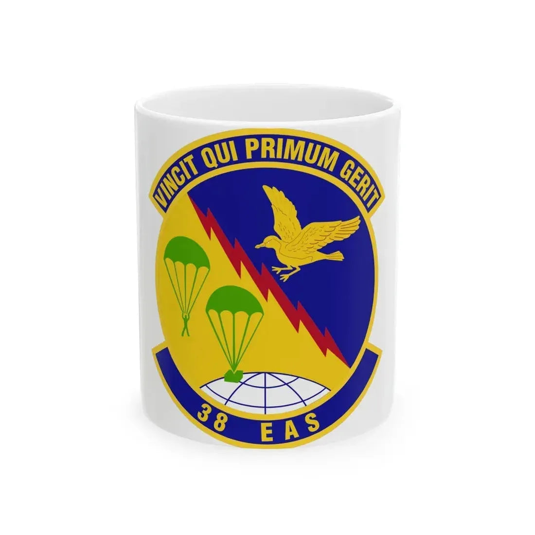 38th Expeditionary Airlift Squadron (U.S. Air Force) White Coffee Mug 11oz - Go Mug Yourself