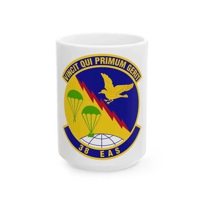 38th Expeditionary Airlift Squadron (U.S. Air Force) White Coffee Mug 15oz - Go Mug Yourself